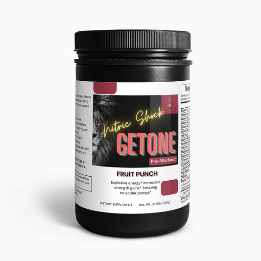 NEW!! Nitric Shock Pre-Workout Powder (Fruit Punch)
